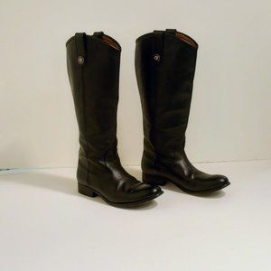 Fyre, Melissa Button 2, riding boots, size 7.5/8, Black